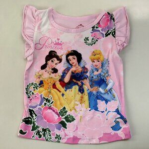 Belle , Snow White and Cinderella, Disney Princess Shirt / Size 4T/4